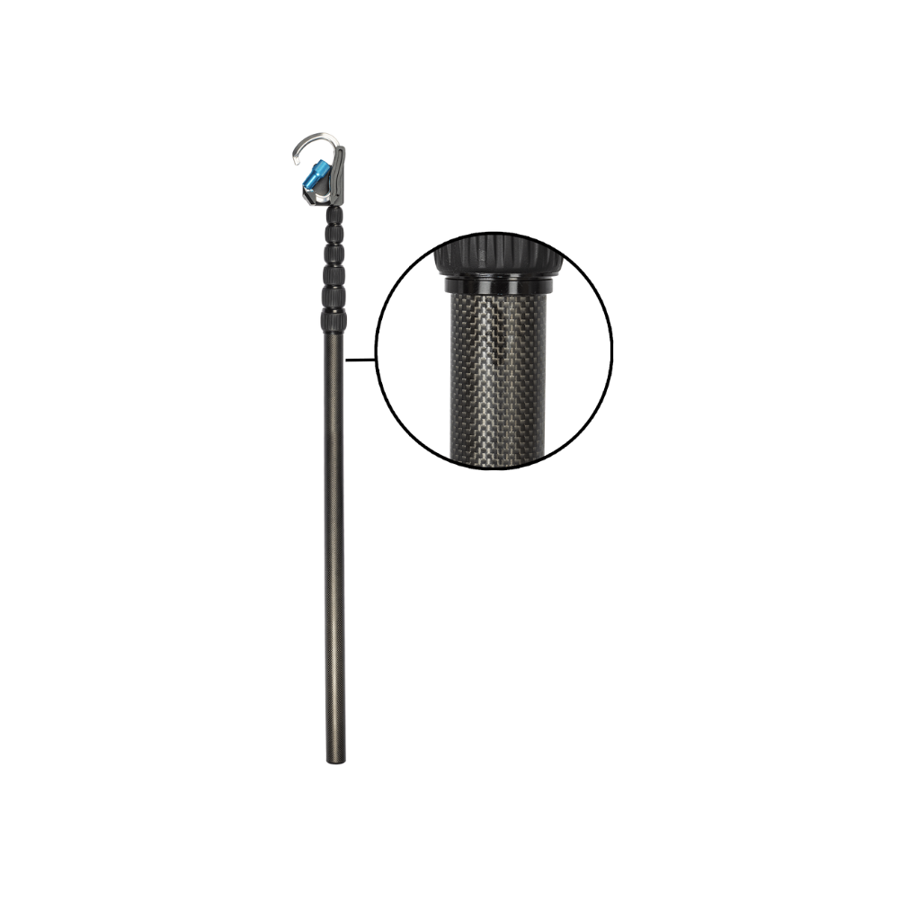 Falltech Adjustable-reach Carbon Fiber Rescue Pole with Carabiner from Columbia Safety